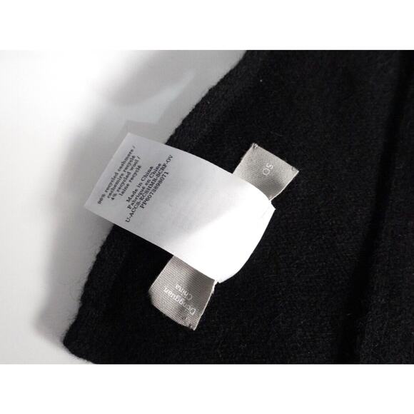 Everlane The Cashmere Scarf Recycled Eco-Friendly Black Unisex Sold Out! NWOT - Picture 5 of 8